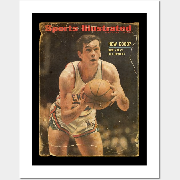 COVER SPORT - SPORT ILLUSTRATED - HOW GOOD BILL BRADLEY Wall Art by FALORI